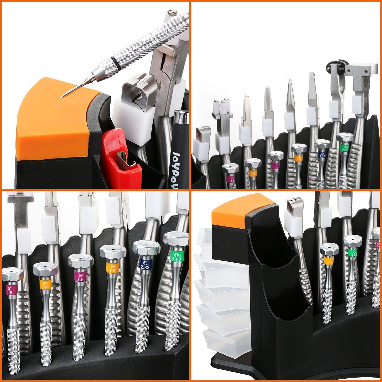 14Pcs Optical Eyeglass Repair Tool Kit with 8 Optician A125718