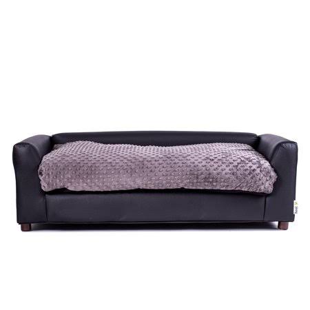 Fluffy Pet Bed Charcoal Large B6455