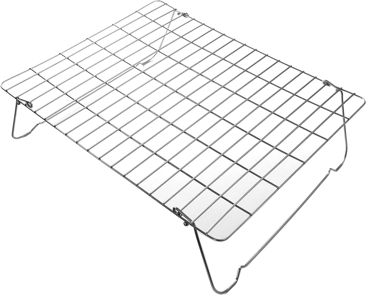 Stainless Steel Accessory Shelf With Folding Legs O77804
