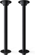 Recessed Mount Table Leg System Two Pack Black 29" S8419