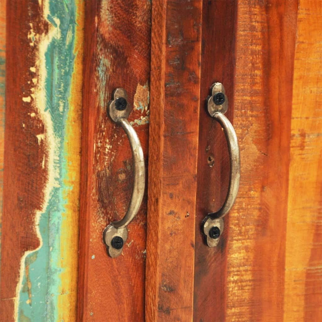 Reclaimed Solid Wood Cabinet with 2 Doors O407489