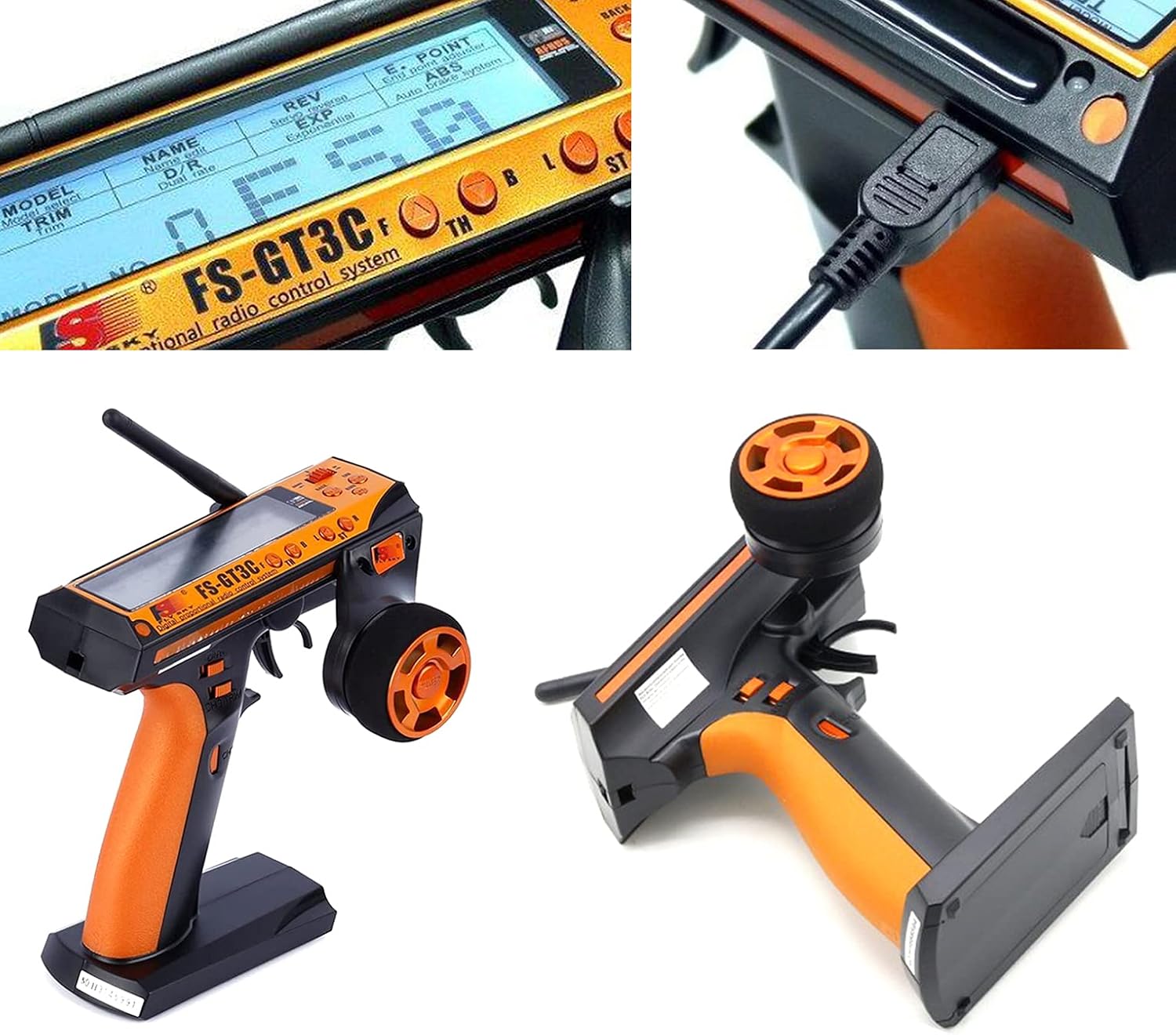 3 Channel RC Radio Transmitter with Receiver V255