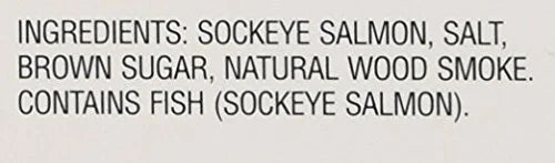 Smoked Sockeye Salmon, 24oz, 2 Pack (Total of 48 ounces) C36751