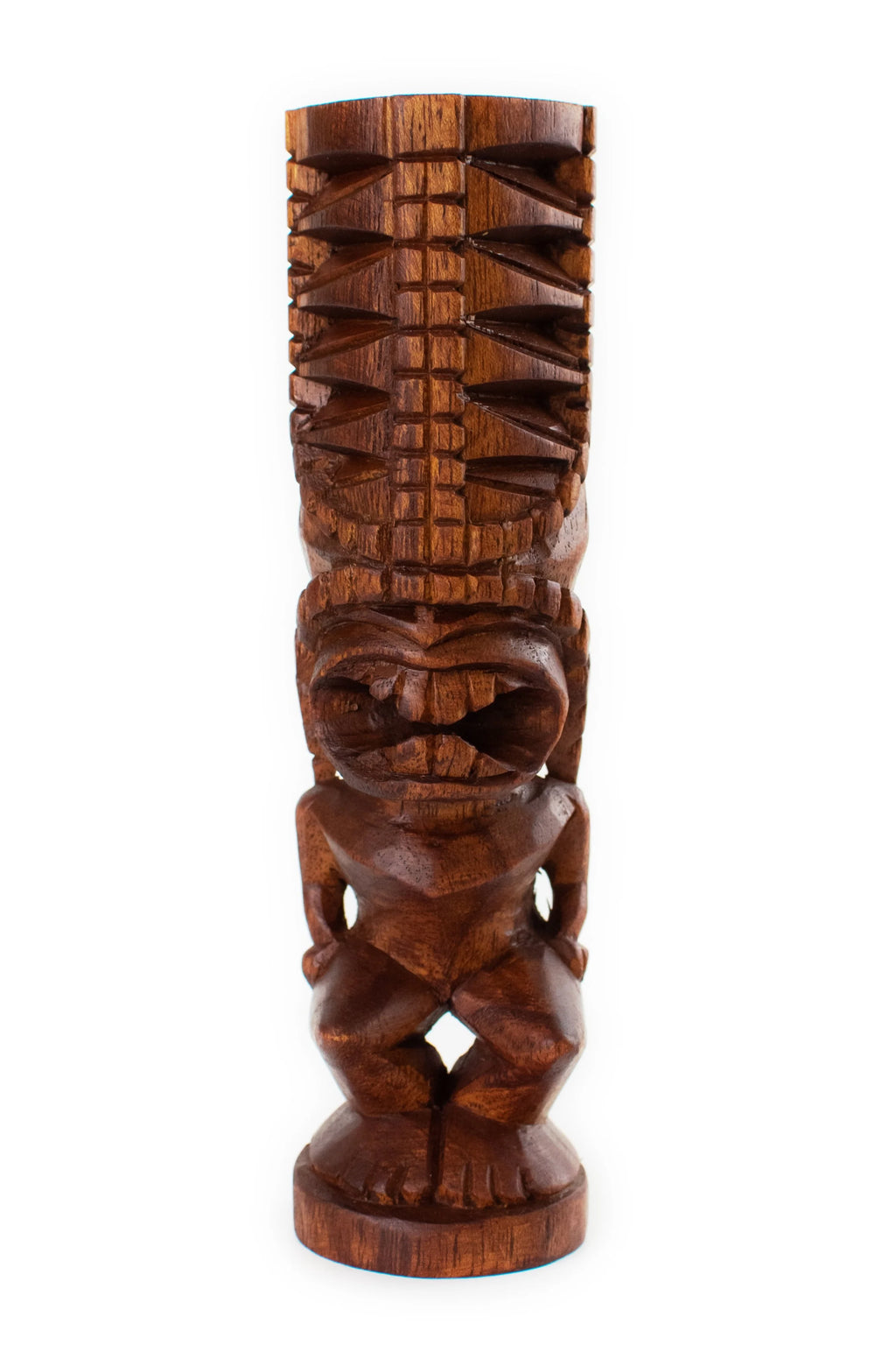 Handmade Wooden Tiki Statue Sculpture L513597