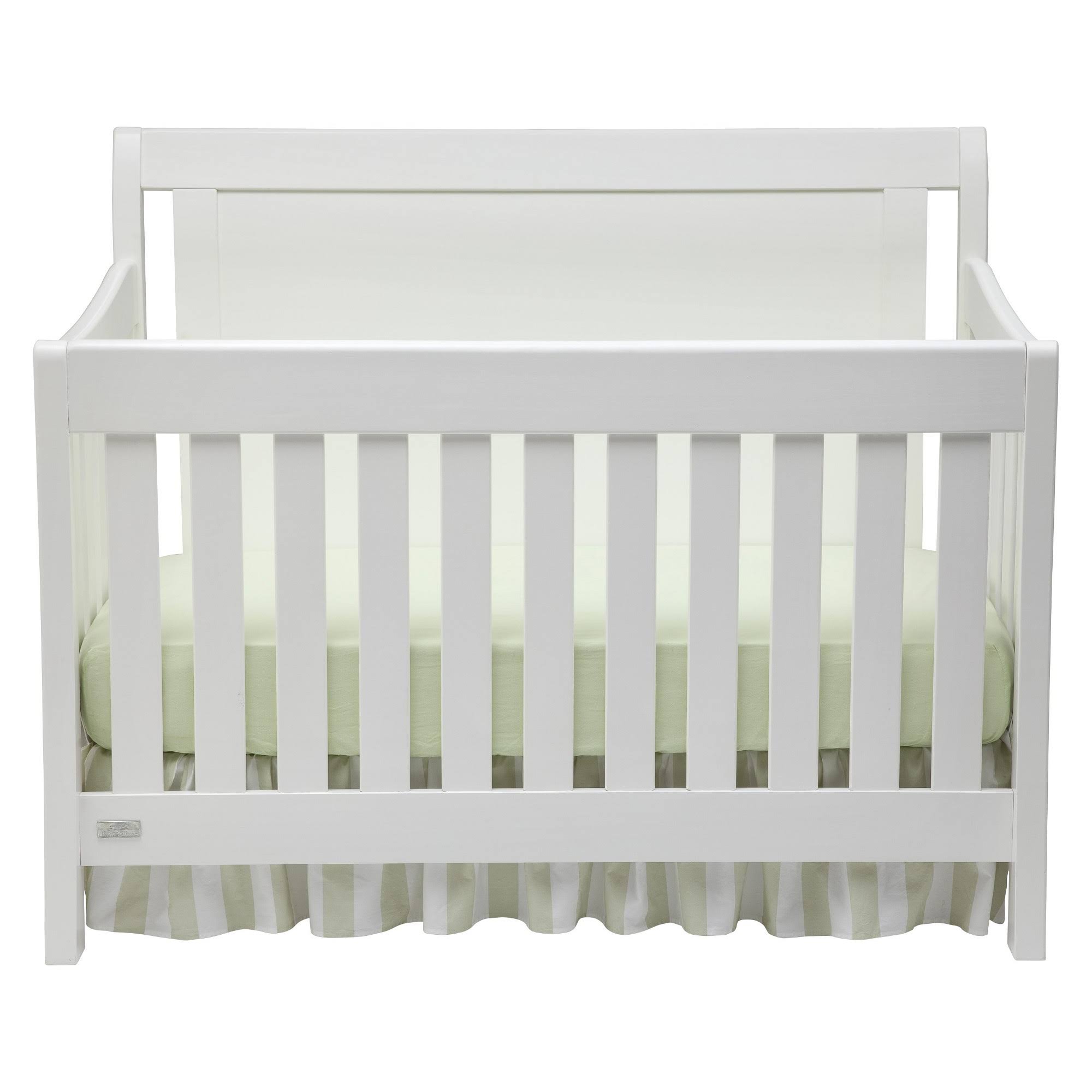 White Ambiance Crib V96201
