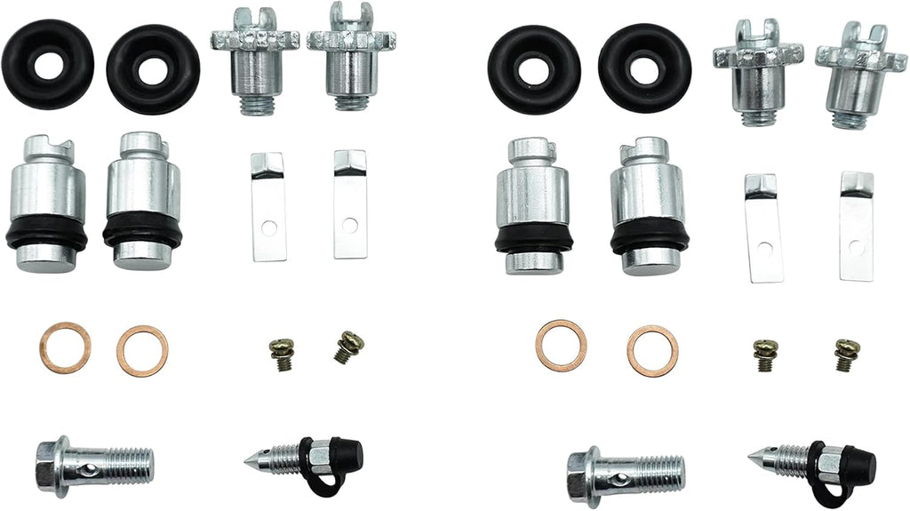 Front Left Right Brake Wheel Cylinder Rebuild Kit Piston Seal Pack of 2 C36924
