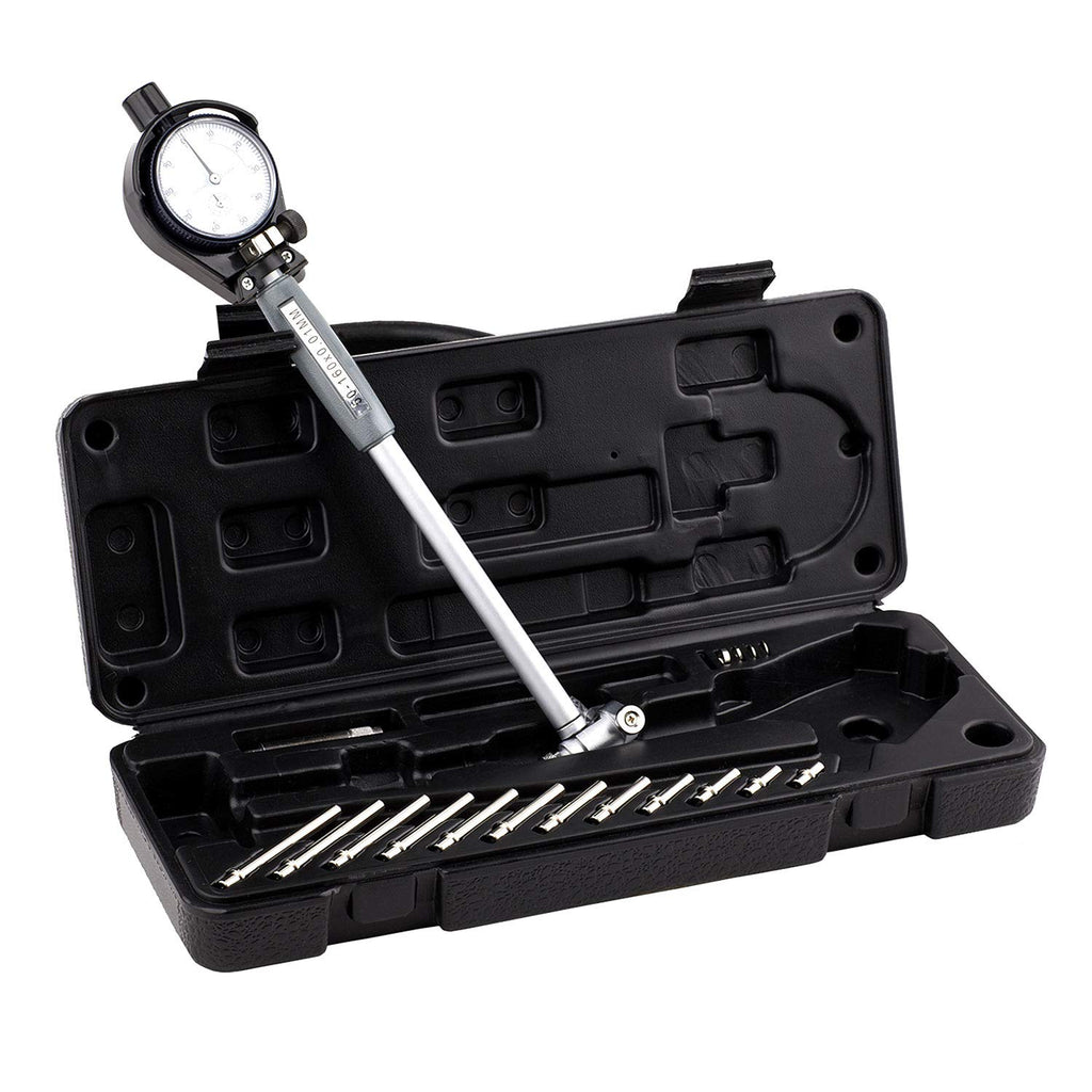 Dial Bore Gauge Set 50-160MM Indicator 0.01MM Pack of 2 F85666
