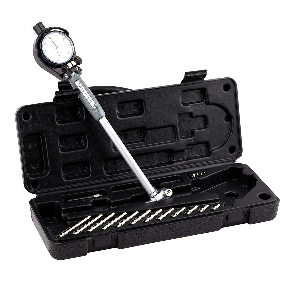 Dial Bore Gauge Set 50-160MM Indicator 0.01MM Pack of 2 F85666