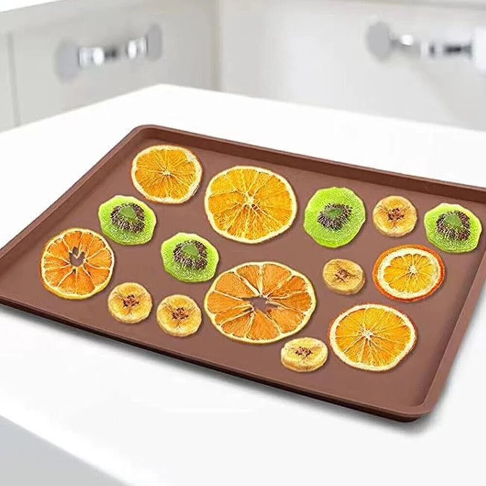 3pcs Portable Washable Food Dehydrator Pad Mesh L795070