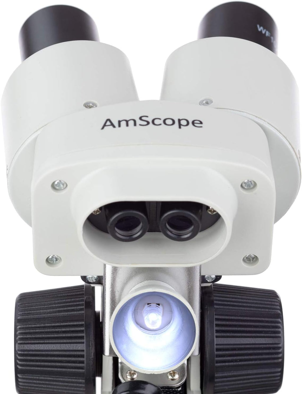 Portable Binocular Stereo Microscope, 20X and 40X Magnification, LED Light Source I50405