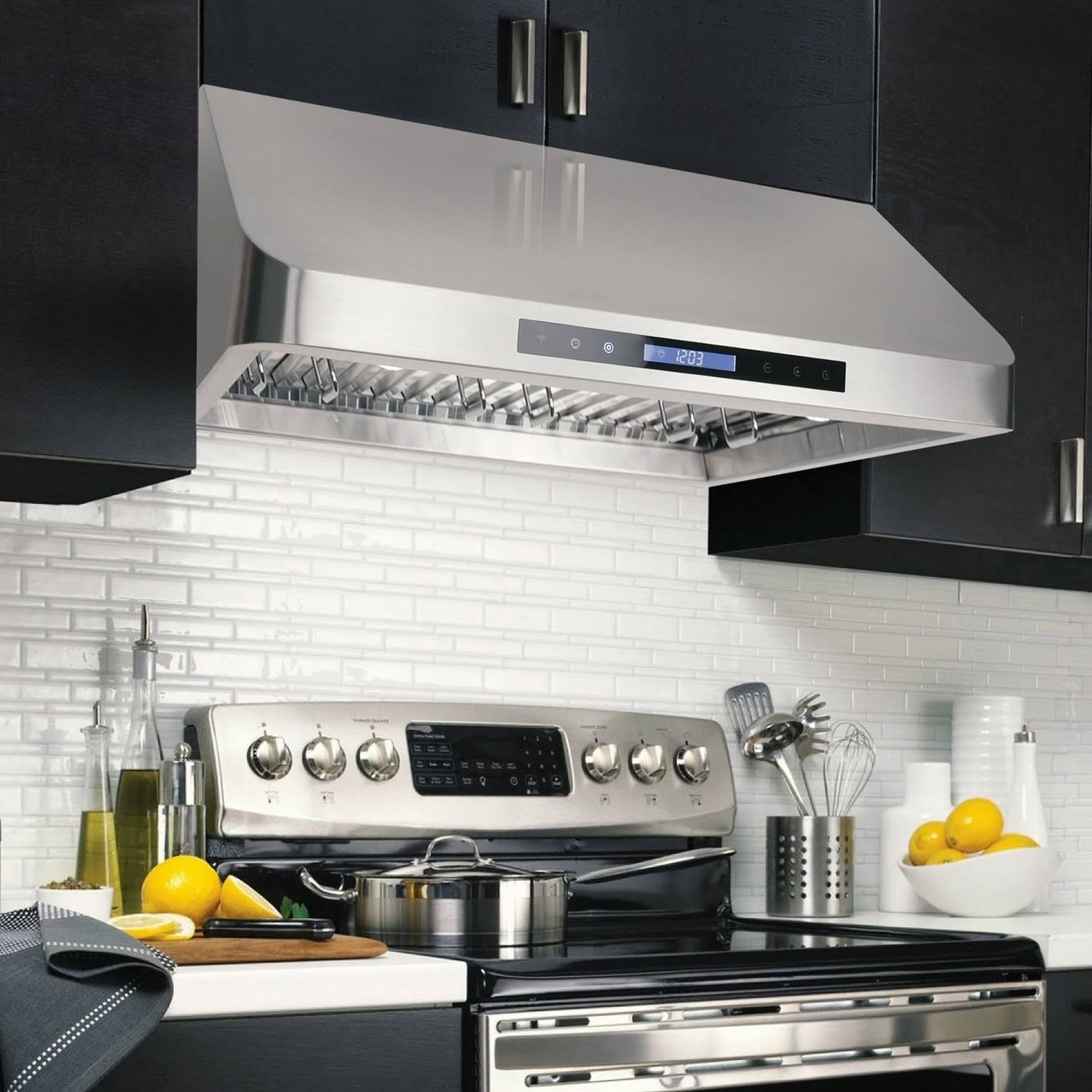 30-Inch Ducted Under Cabinet Stainless Steel Range Hood T48227