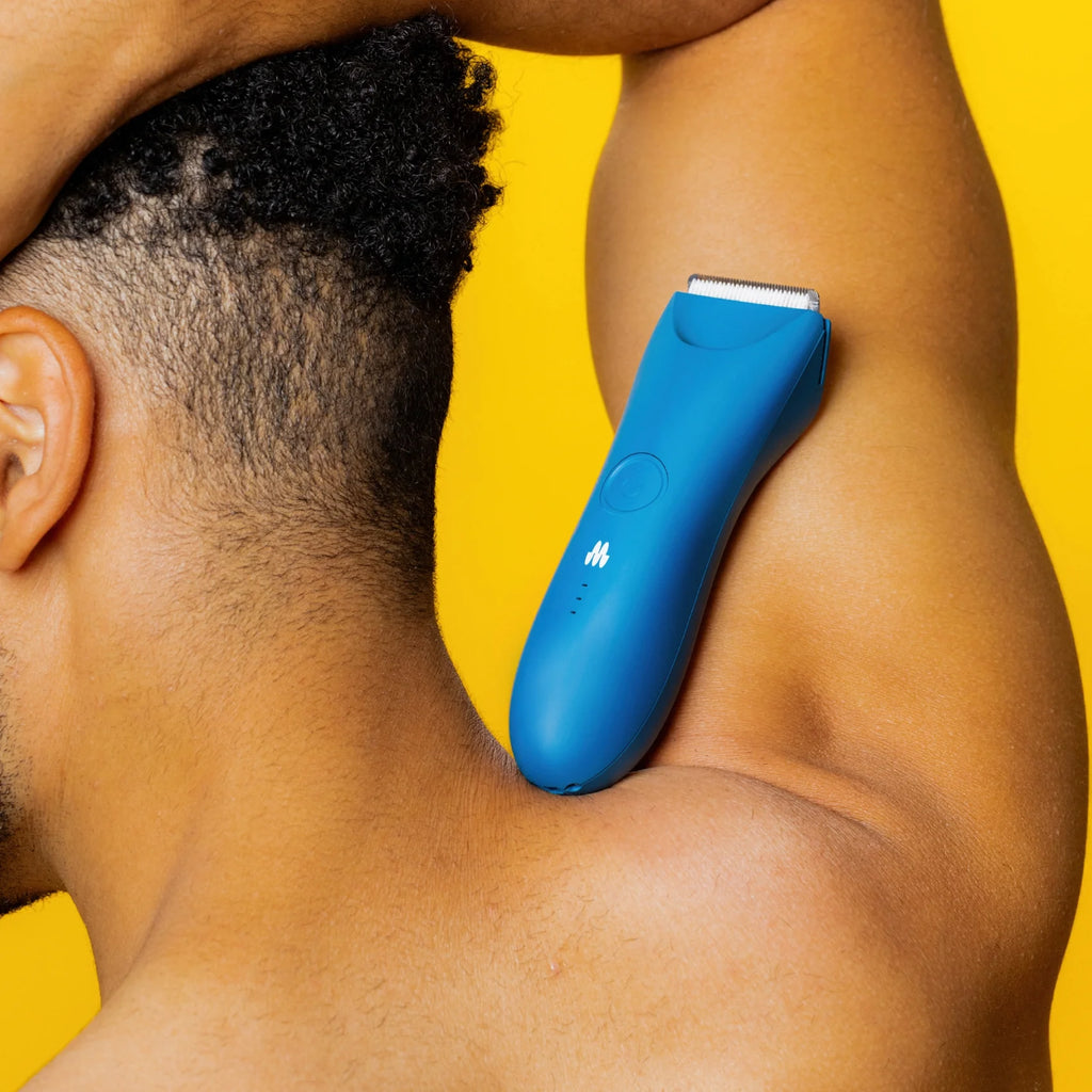 Body Hair Trimmer with Travel Pouch, Blue V88706