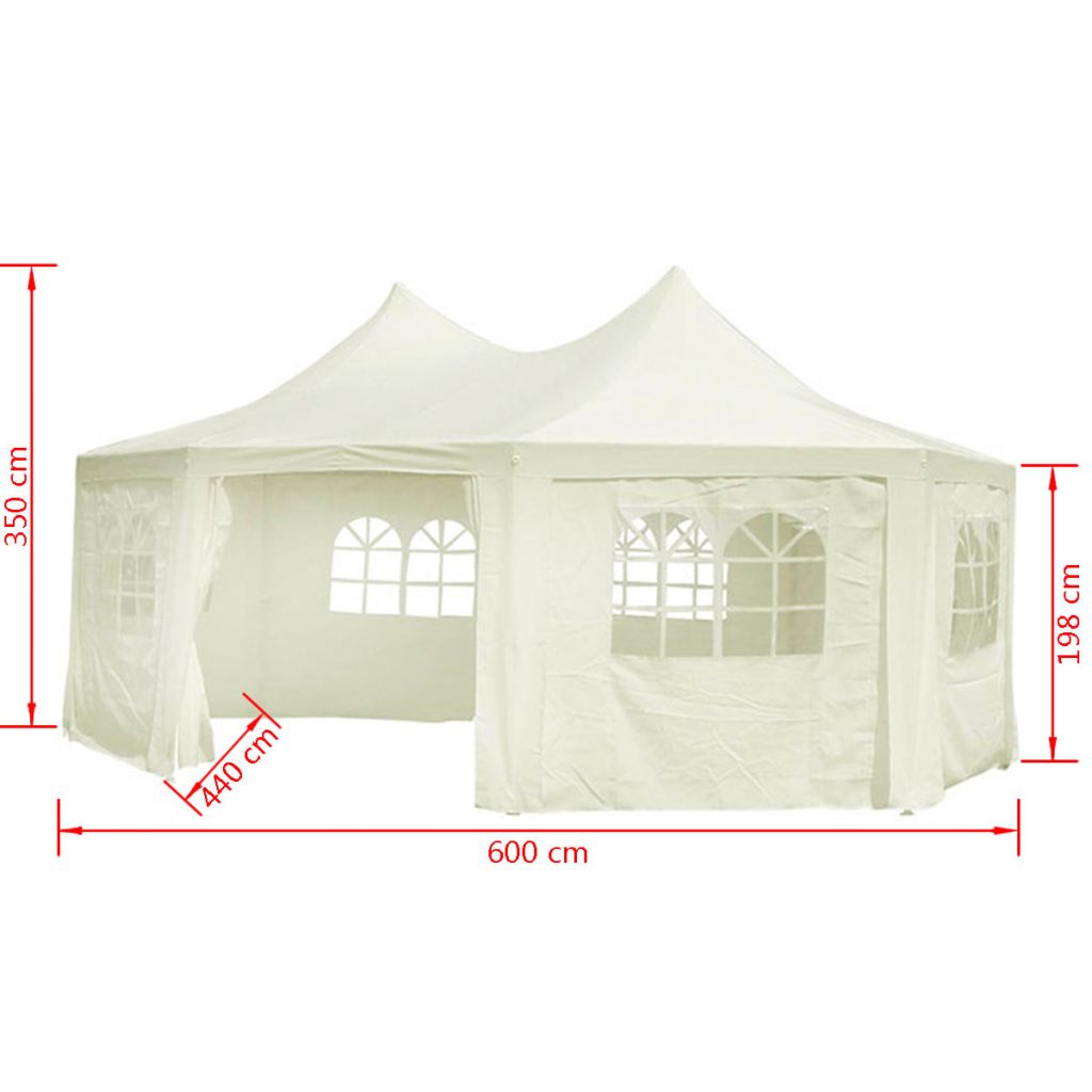 Octagonal Party Tent 19.7'x14.4'x11.5' M152