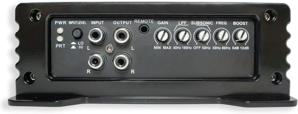 Dual 10" CompC Ported Sub Box Enclosure with 800 Watt Amplifier and Amp Install Kit R751995