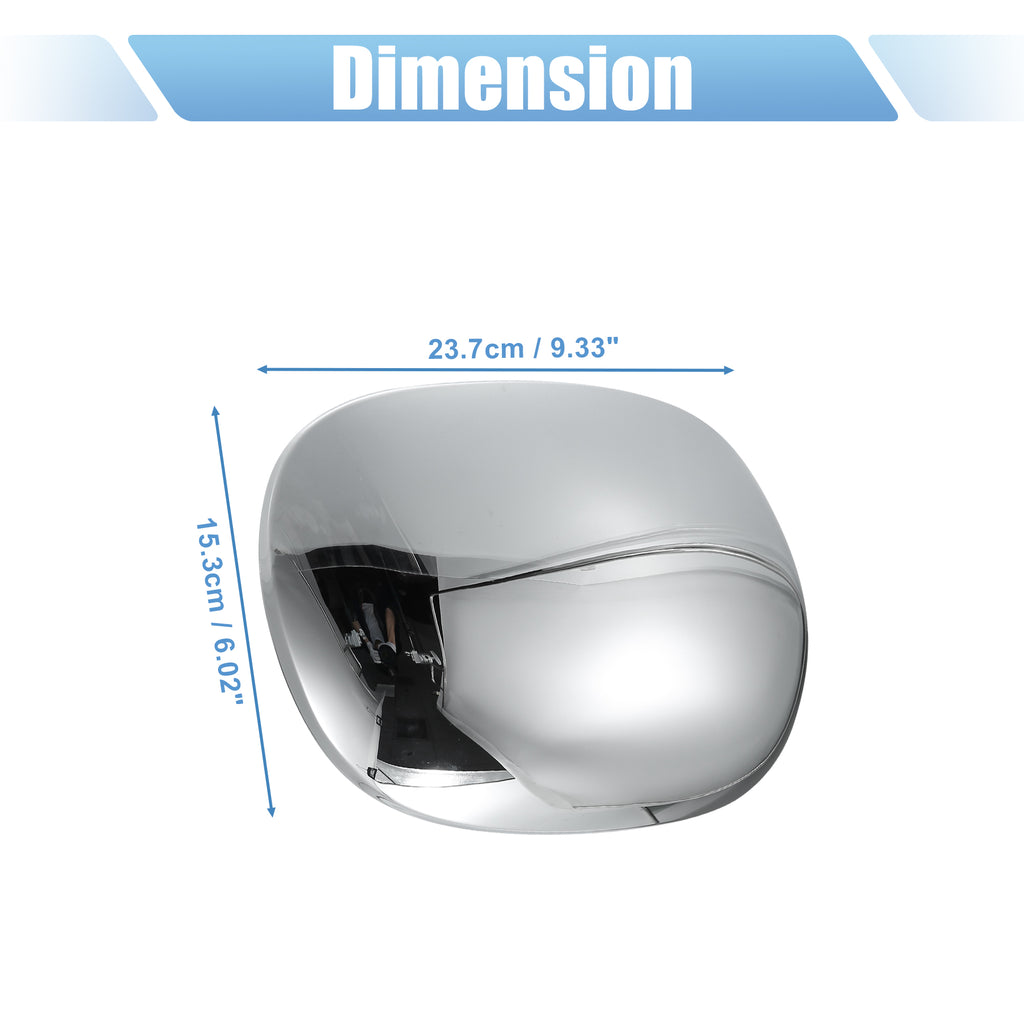 Pair Chrome Plated Power Mirror Cover Cap for Lincoln Navigator 1998-2002 for Ford F-150 1997-2003 P455