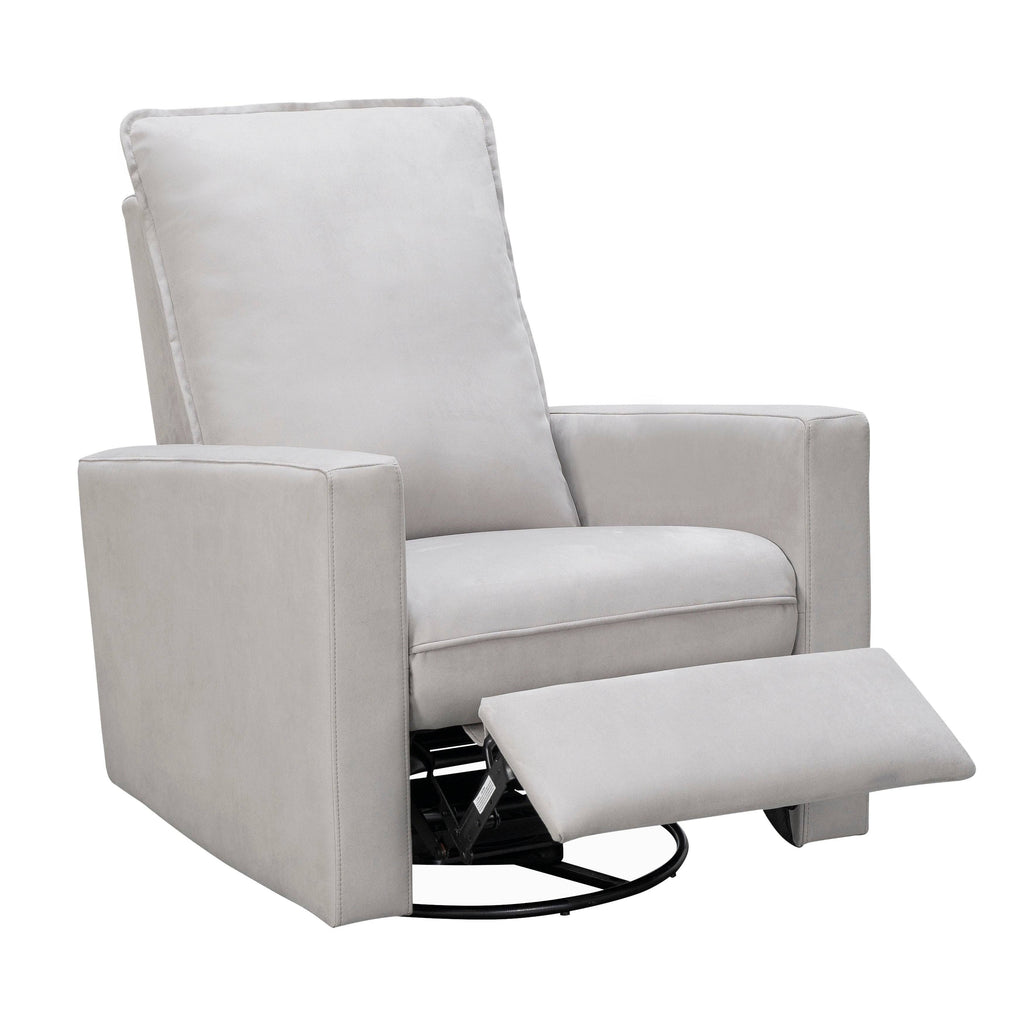 Charcoal Swivel Glider Power Recliner P56477