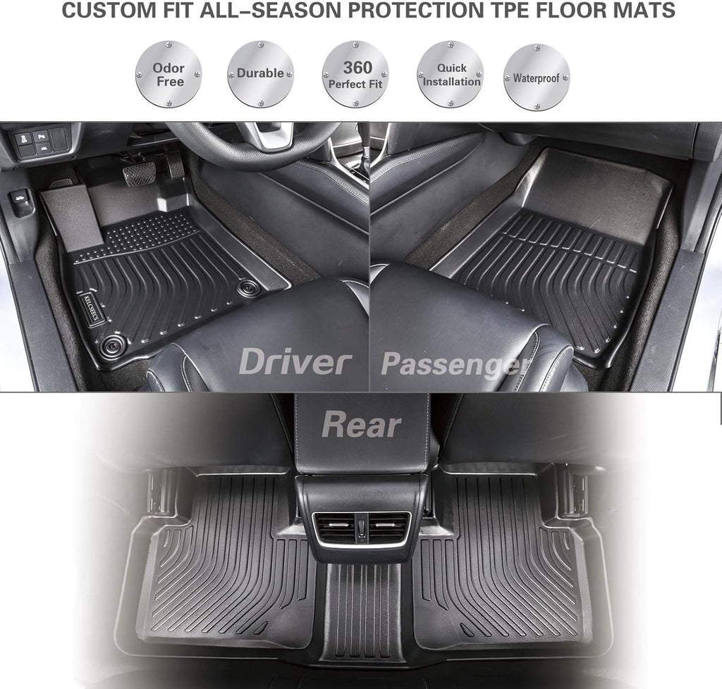 Custom Fit Car Floor Mat Front & Rear 2 Row Full Liner S203519
