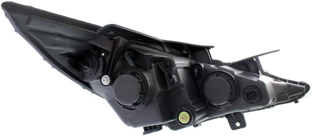 Headlight Assembly for Hyundai Sonata 2011 2012 Driver Side Chrome Bezel U359439