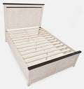 Vintage White King Panel Headboard K86632