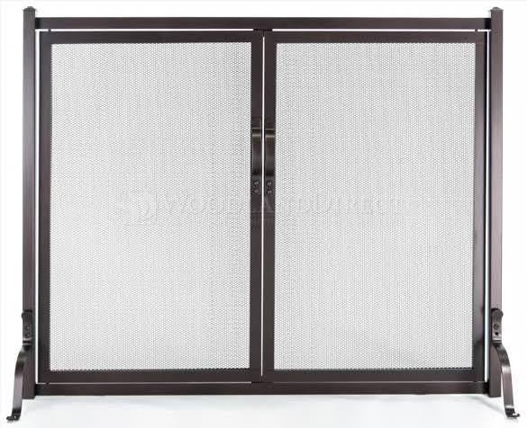 Fireplace Screen with Doors Q122