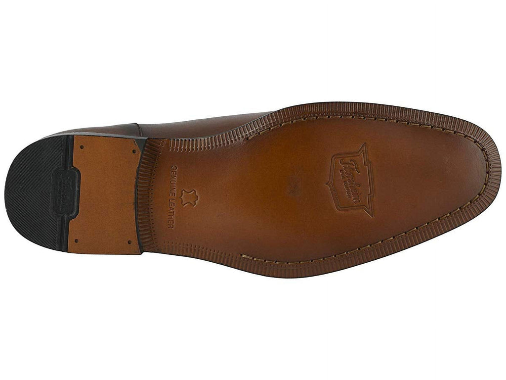 Cognac Cap Toe Oxford Shoes Z429