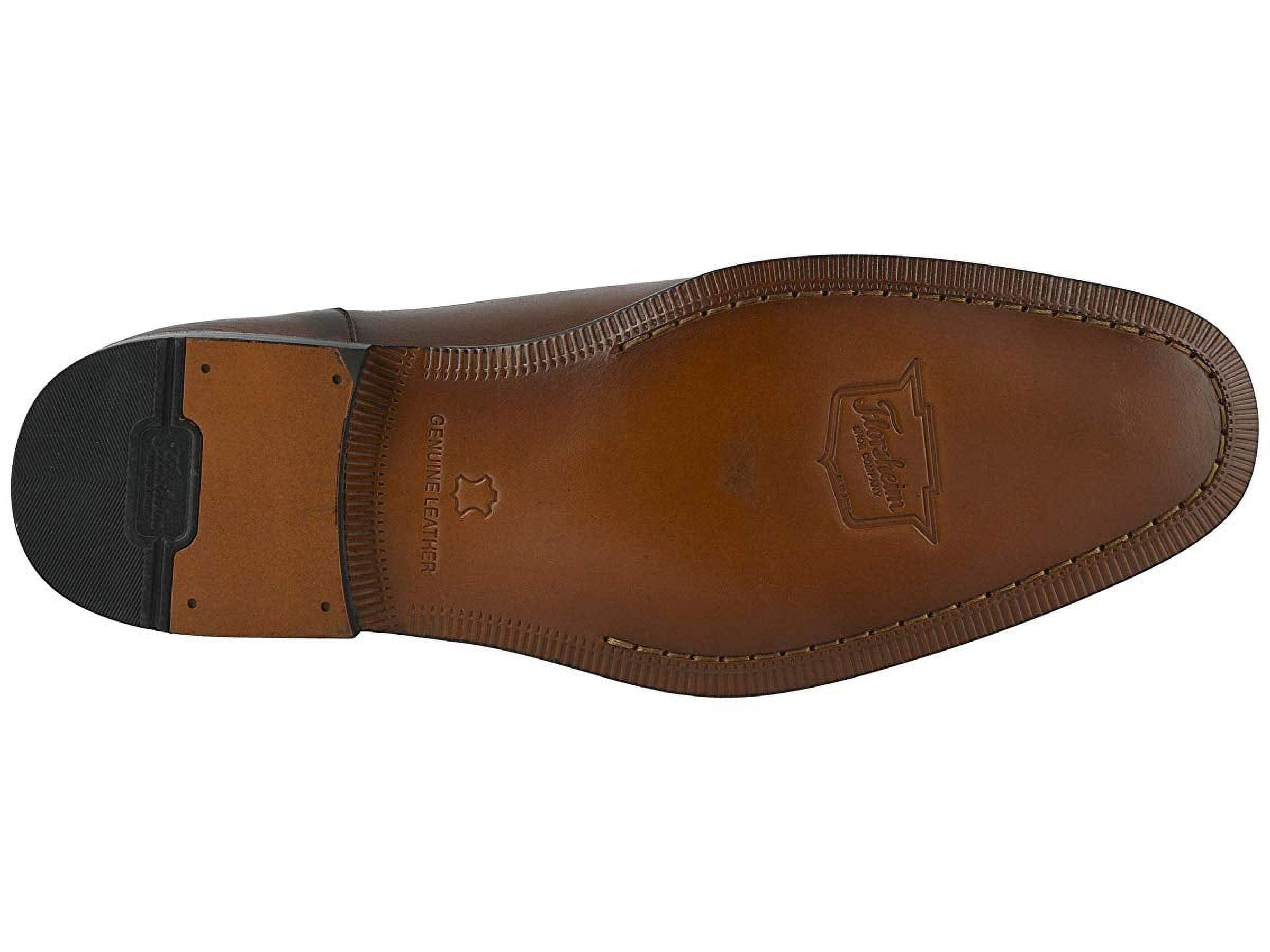 Cognac Cap Toe Oxford Shoes Z429