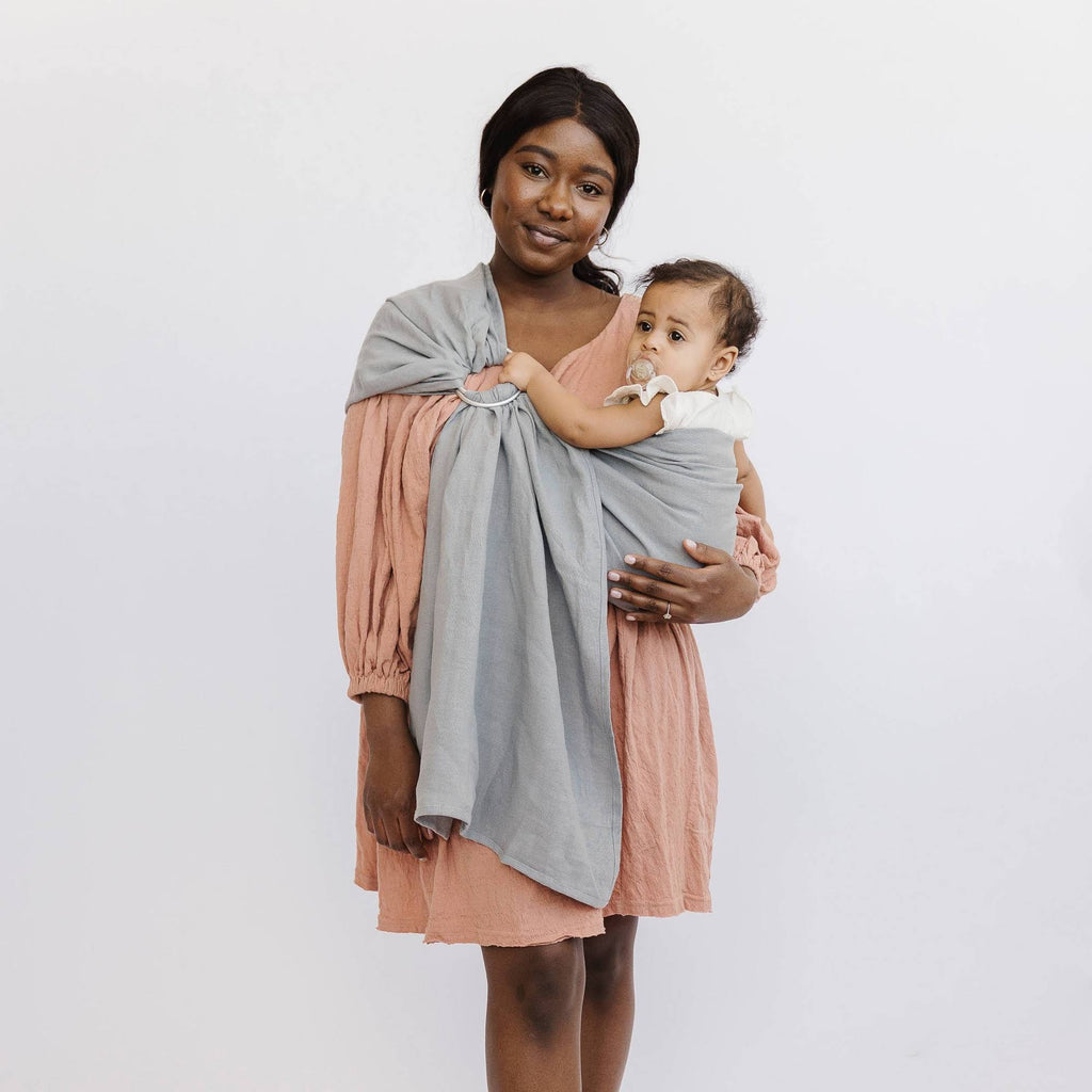 Black Ring Sling Baby Carrier V20768