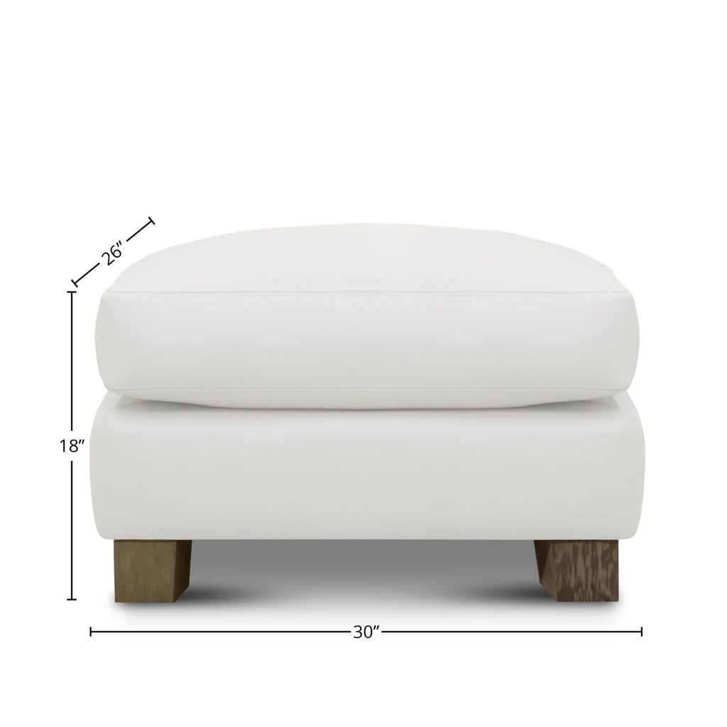 Leather Ottoman Footstool H737238