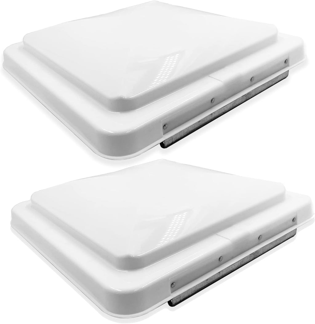Black 14 x 14 Replacement Impact-Resistant RV Roof Vent Lid Cover D864