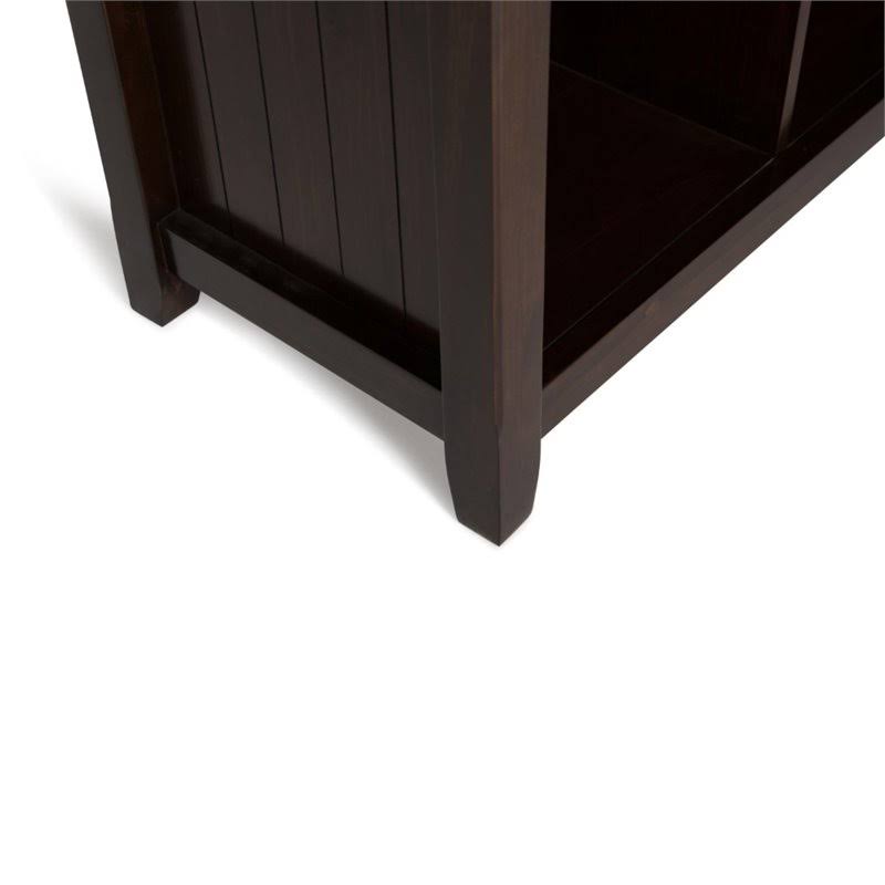 9 Cube Bookcase Tobacco Brown W82385