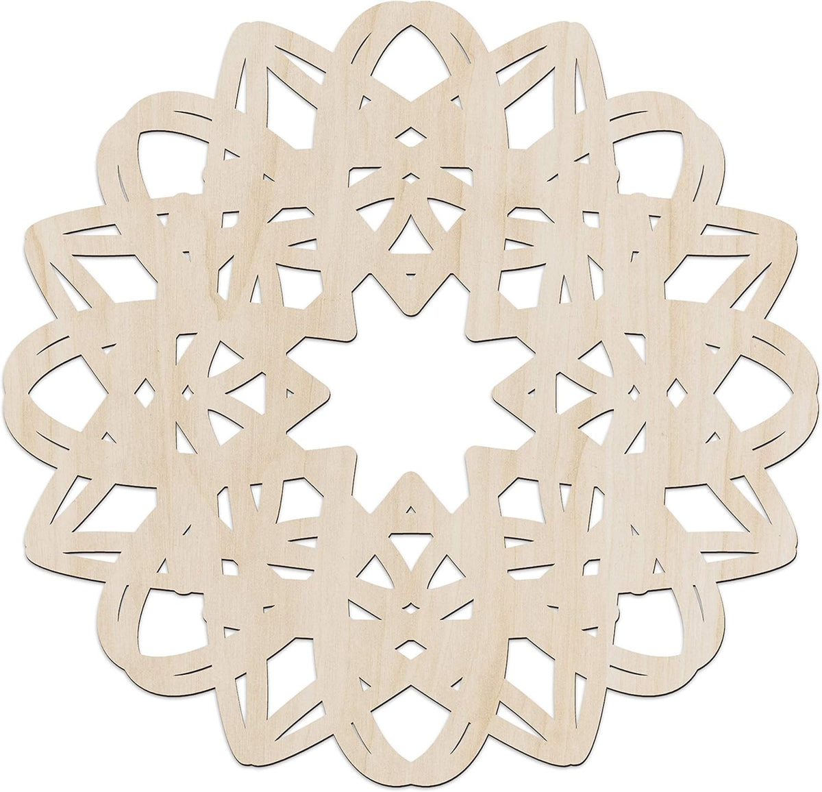 Mandala Wooden Wall Art, 11.4 X 11.4 X 0.1 R77917