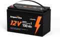 12V 100Ah LiFePO4 Battery with Self-Heating, 100A BMS H64339