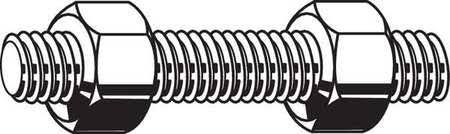 Threaded Stud, 7/8-9X13, pk15 P1523
