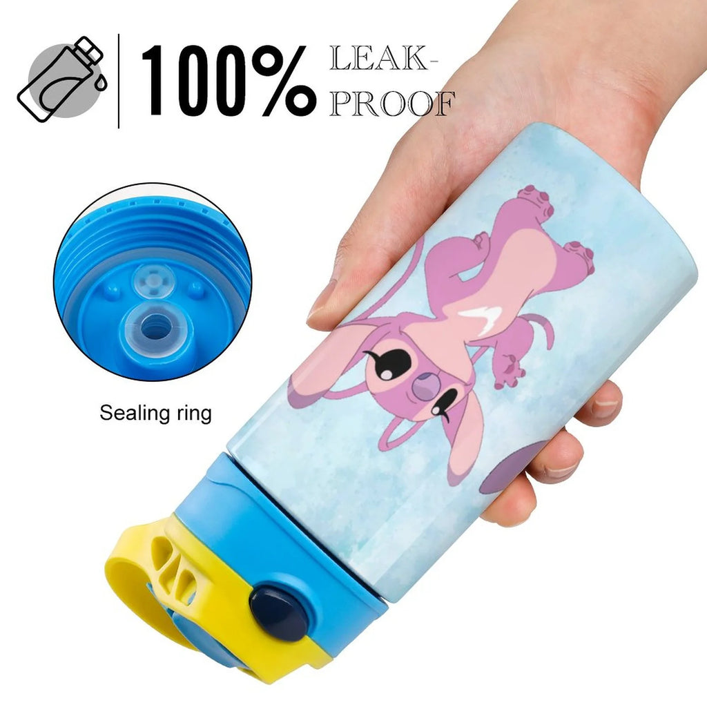 Stainless Steel Vacuum Insulated Water Bottle With Straw I24857