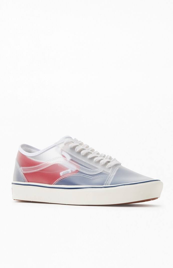 Vans Slip-Skool Canvas & True Navy / Red 10.5 S8530