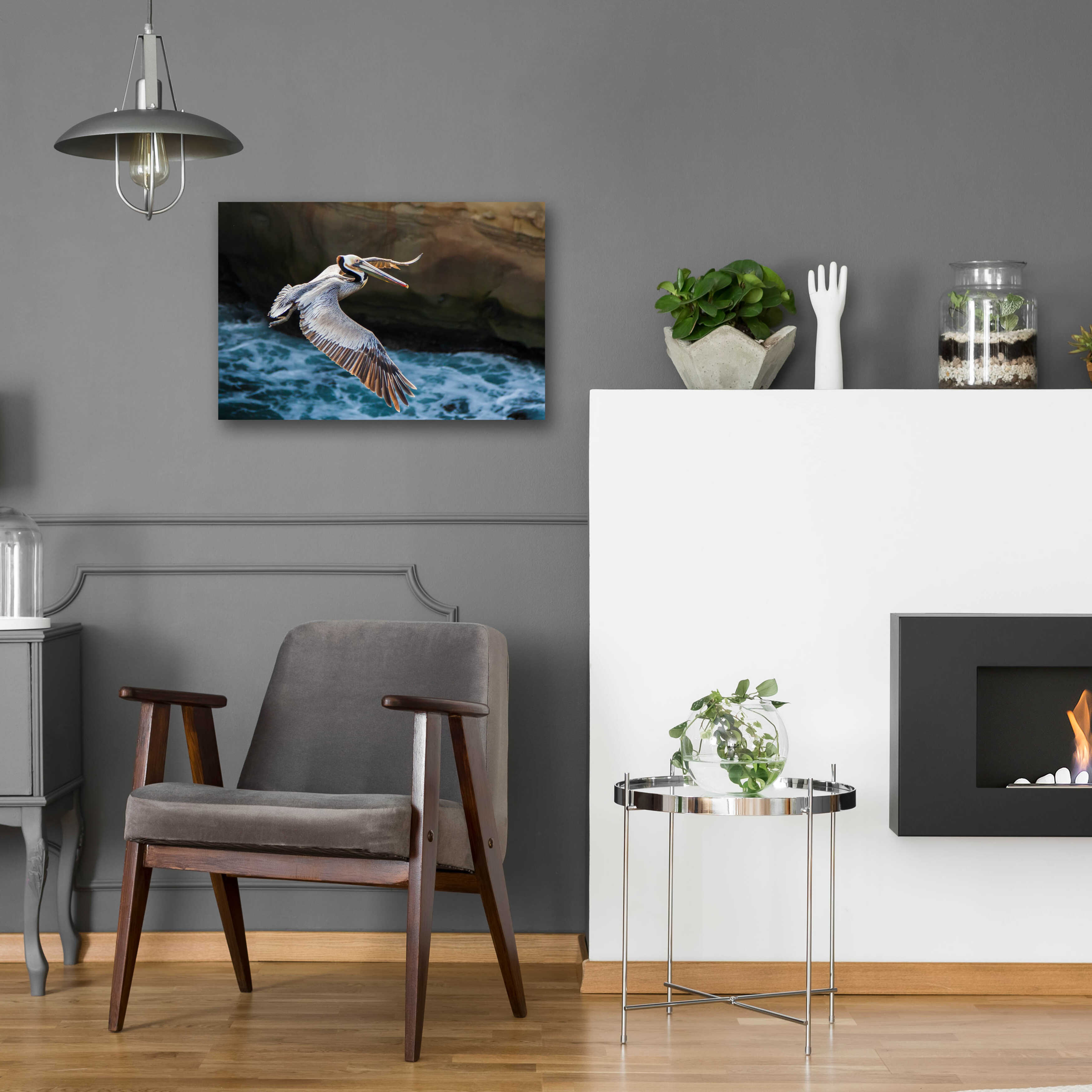 Acrylic Glass Wall Art, 24"x16" G9936