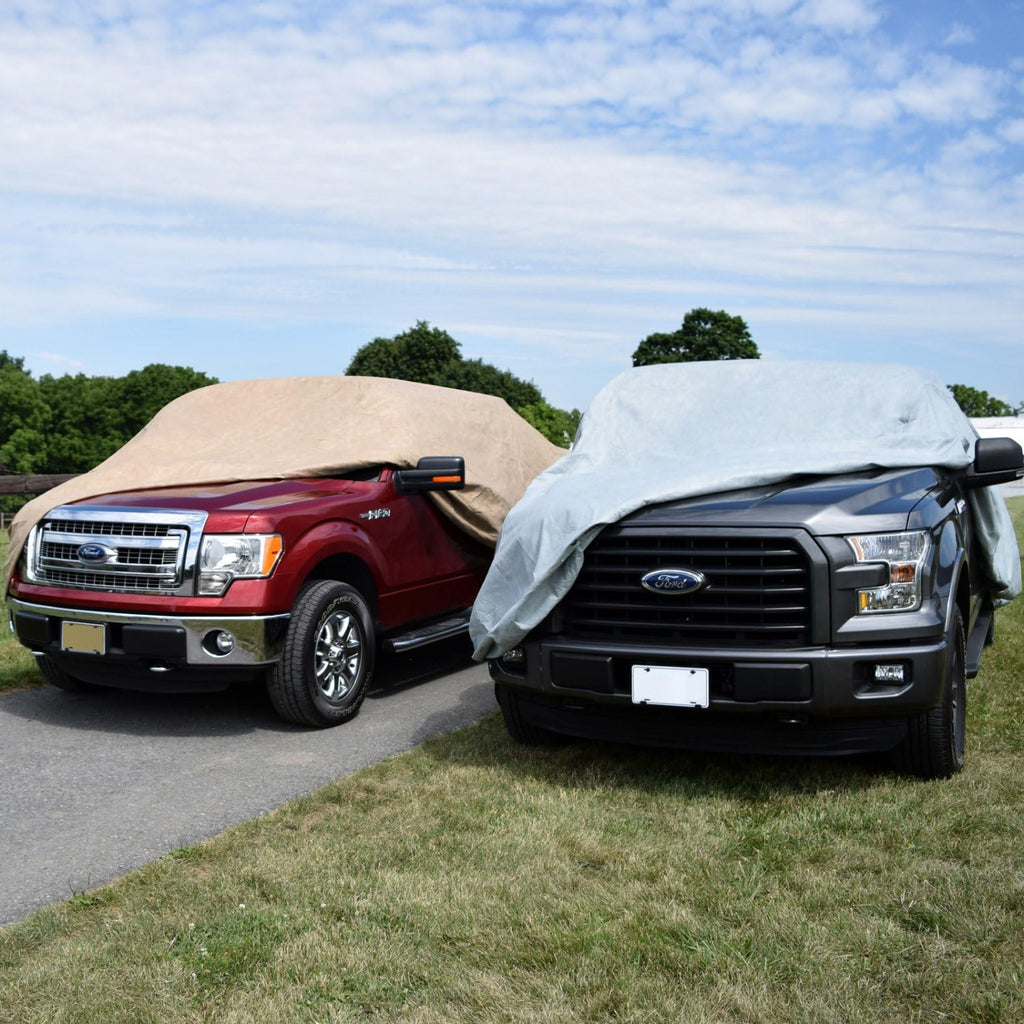 Tan Waterproof Truck Cover, Size 3: Standard Cab Max Bed Length 7' 6 G1962