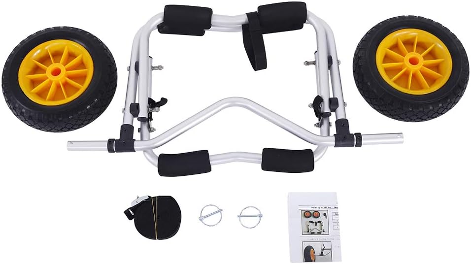 1.5MM Bend Aluminum Alloy Canoeing Trailer Cart R473420