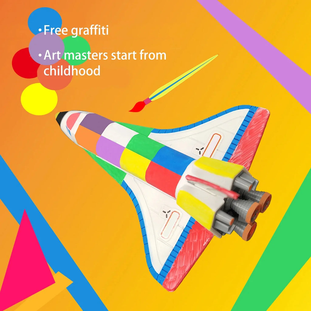 3 In 1 Solar Robot Kit with Paints and Paintbrush DIY Science Experiments Toys Q934920