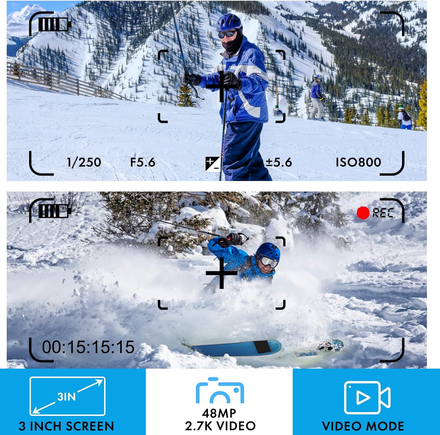4K 48MP Compact Camera with 32G SD Card L8061