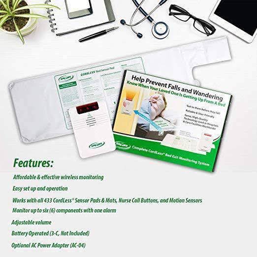 Economy Fall Alarm and Bed Pad System P432