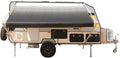 Black 12x8 Ft Retractable RV Trailer Awning B820