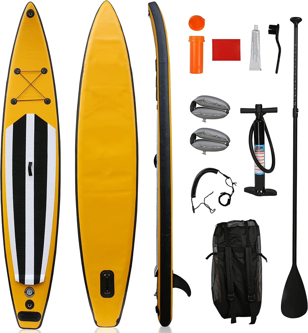 Inflatable Paddle Board with Carry Bag and Fin D978381