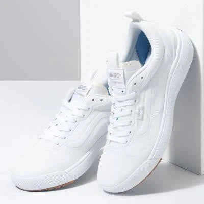 True White Vans Ultrarange Exo N856