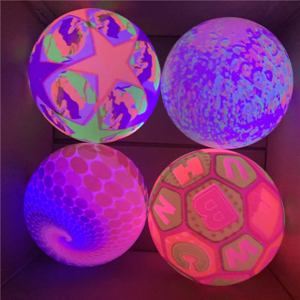 Inflatable LED Kick Ball Toy A493