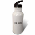 21 oz Black Sports Water Bottle J9536
