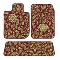 Red Oriental Car Mats for Tesla Model X J935