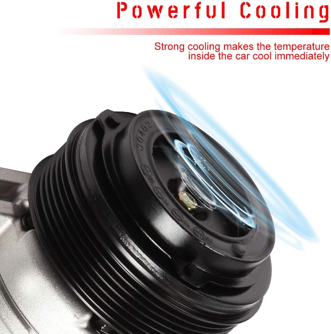 Air Conditioning Compressor Assembly 2007-2012 S3370