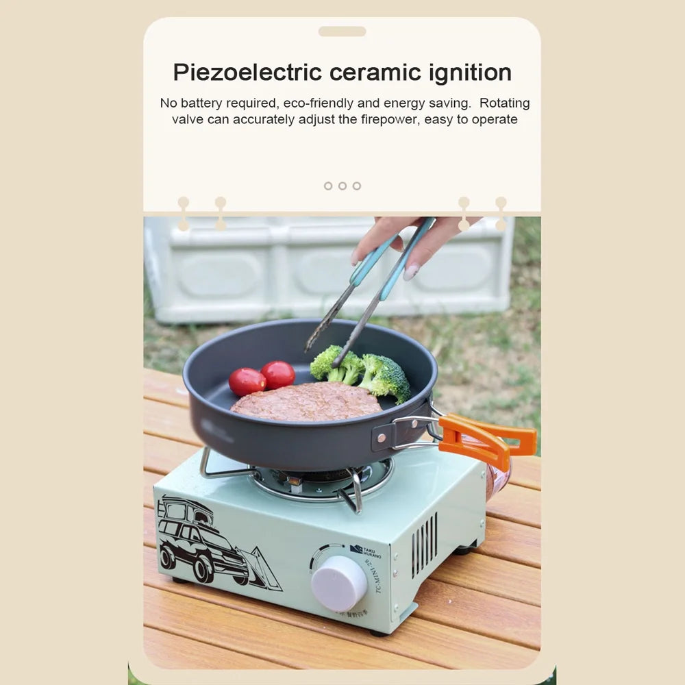 Compact Cassette Stove, 2100W Portable Gas Stove F496357