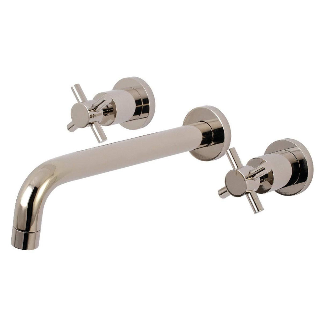Polished Brass Wall Mount Roman Tub Faucet C496
